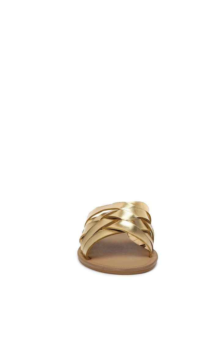 Gabriella Gold Flats
