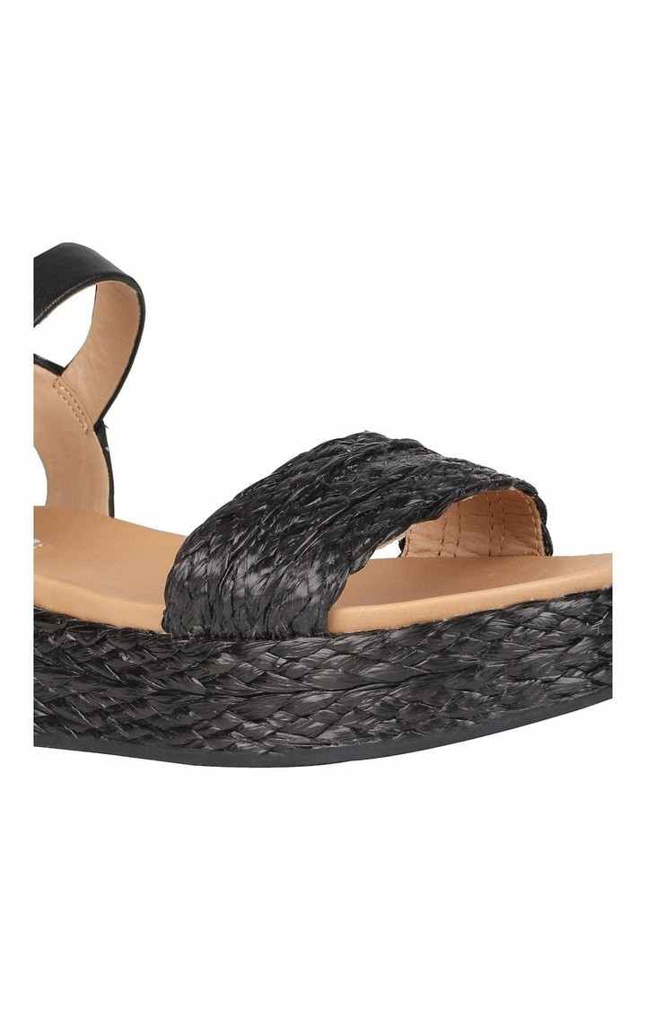 Abbie Black Wedges