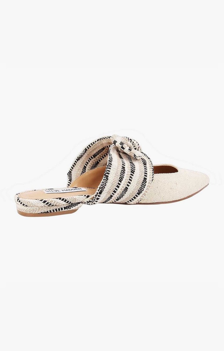 Emika Natural Closed Flats & Ballerinas
