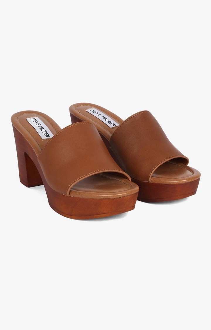 Fran Red Heel Sandals