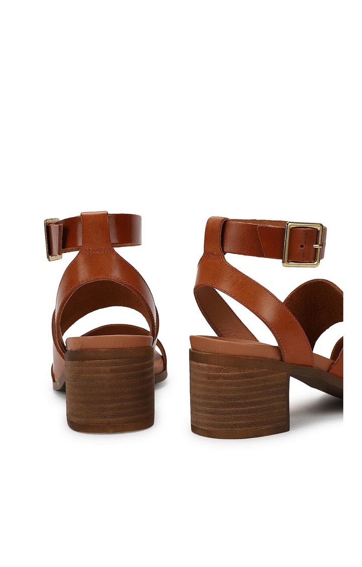 Alexx Brown Heel Sandals