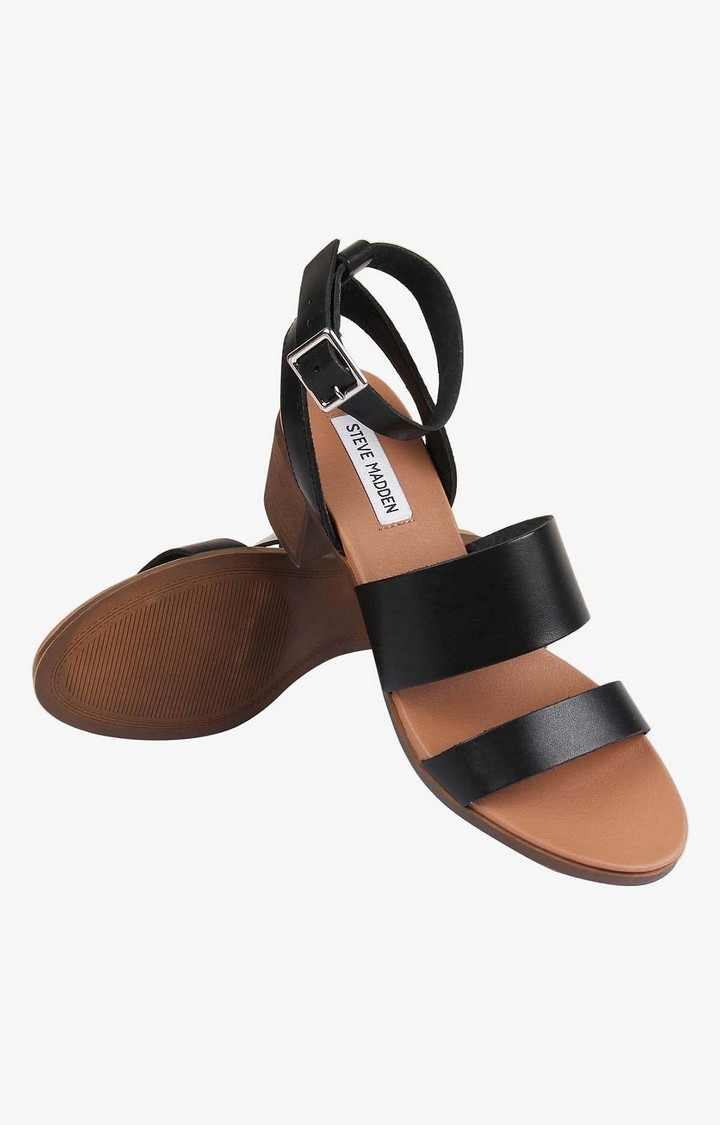 Alexx Black Heel Sandals