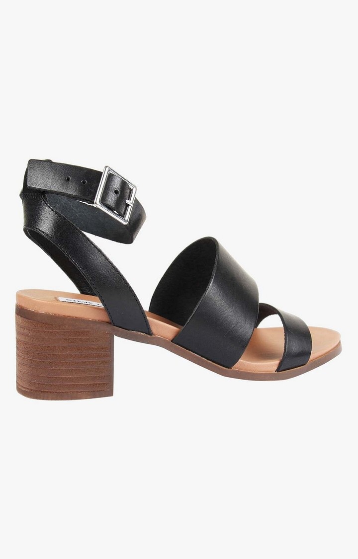Alexx Black Heel Sandals