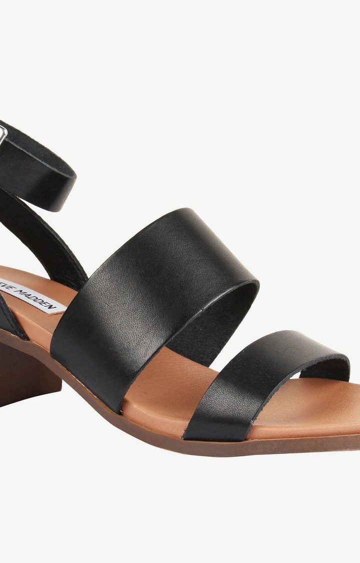 Alexx Black Heel Sandals