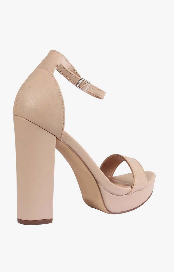 Suzy Pink Heel Sandals