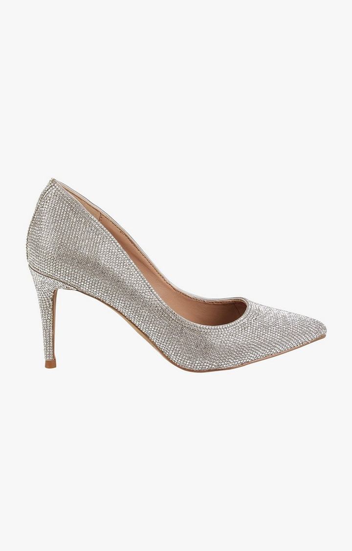 Lillie Silver Pumps