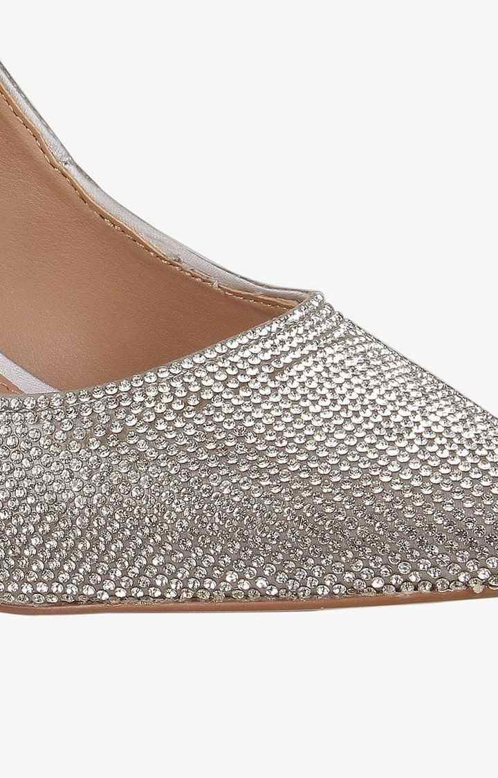 Lillie Silver Pumps