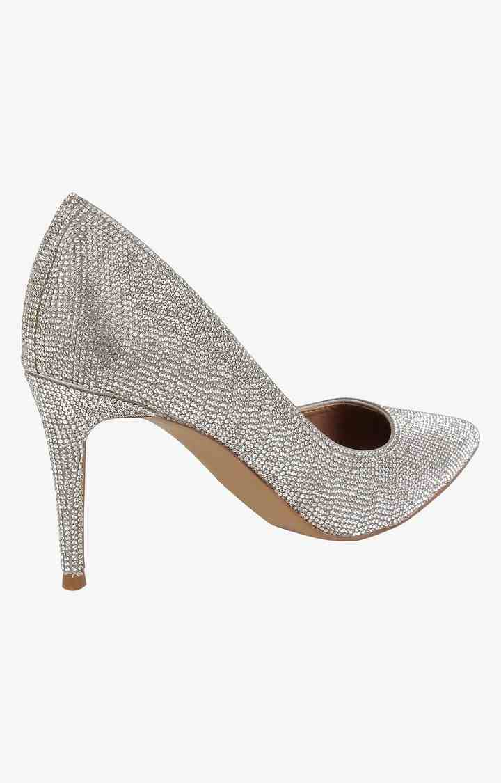 Lillie Silver Pumps