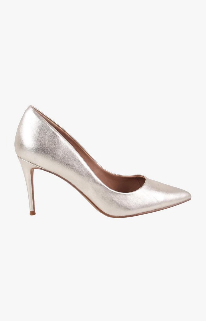 Lillie Gold Pumps