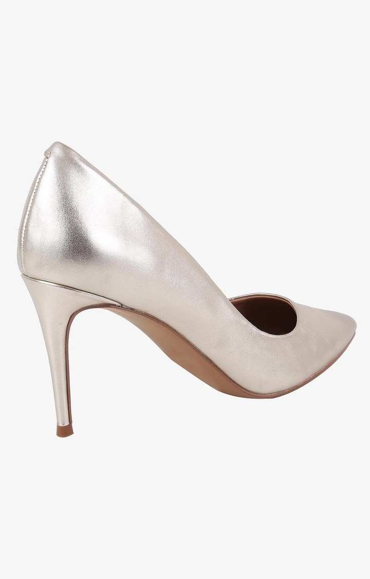 Lillie Gold Pumps