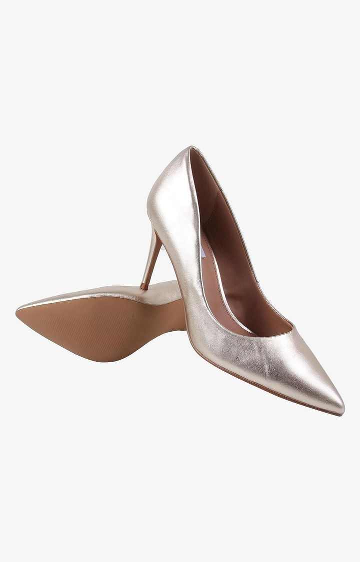 Lillie Gold Pumps