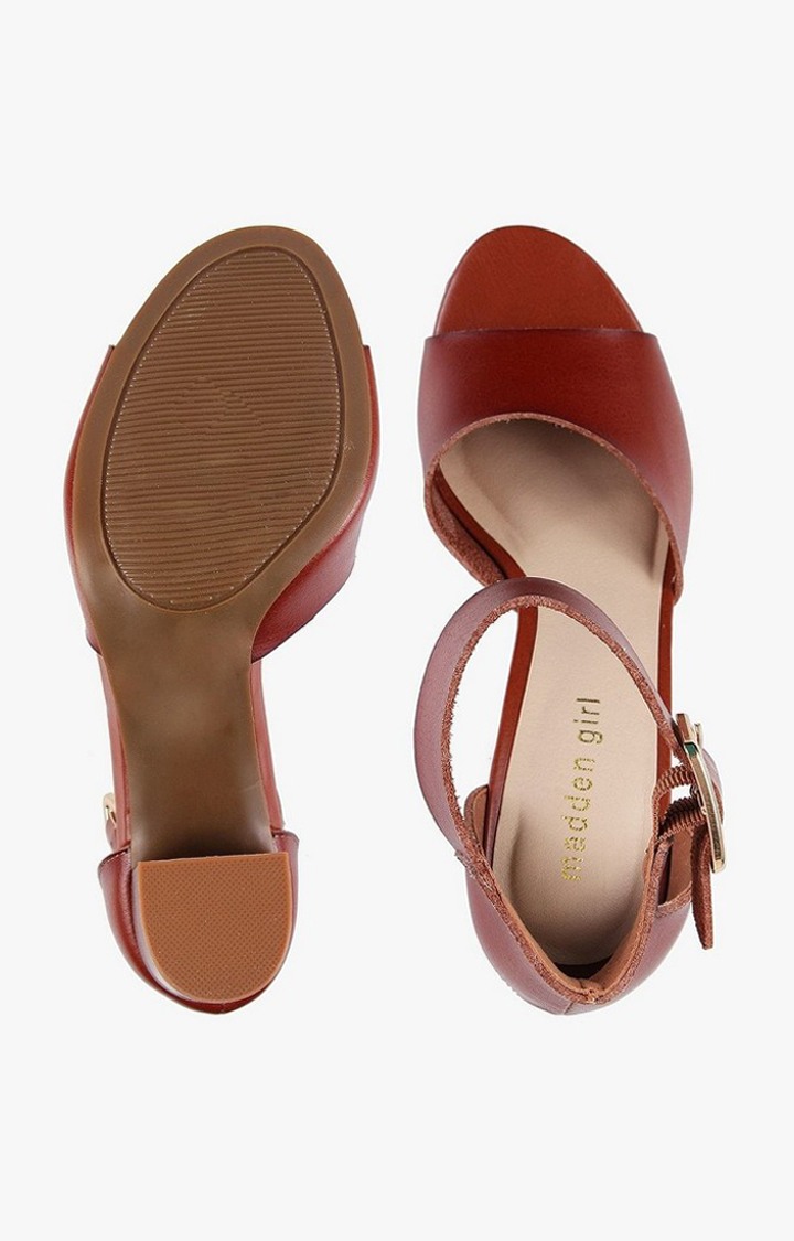 Harperr Red Heel Sandals