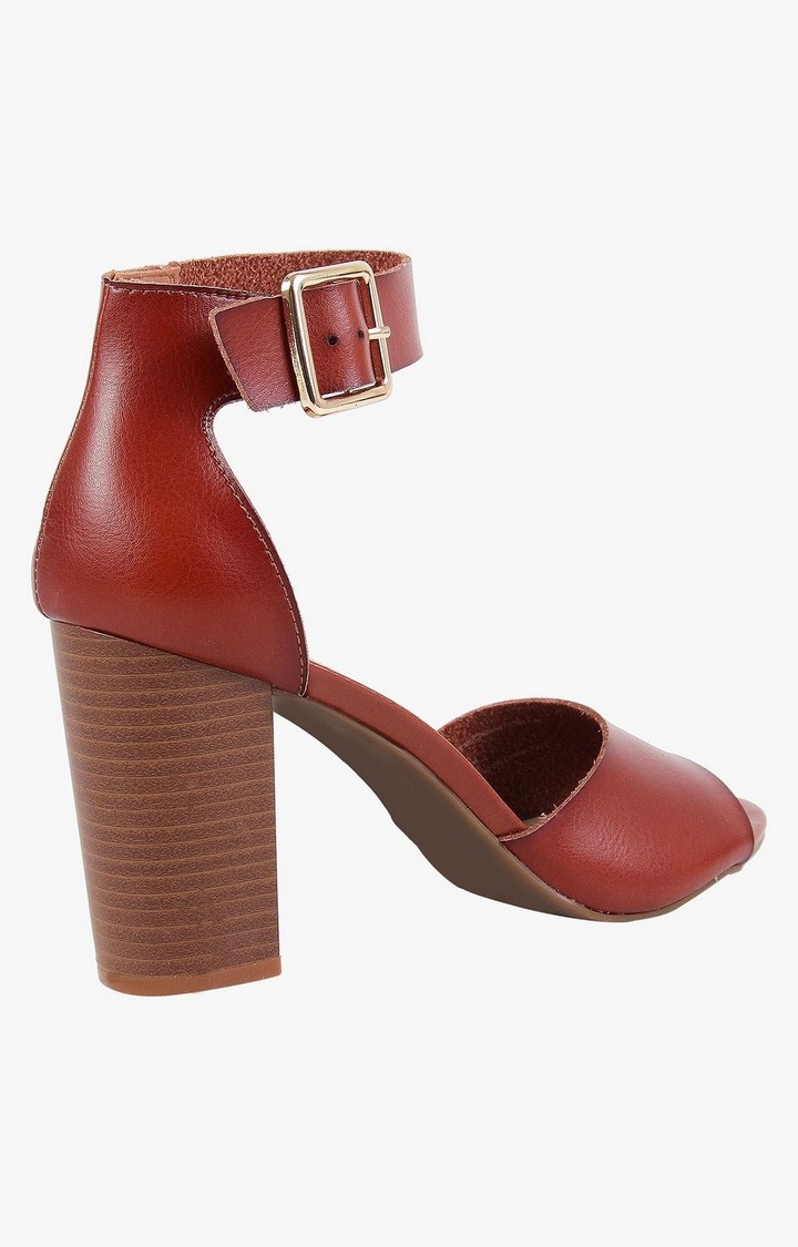 Harperr Red Heel Sandals