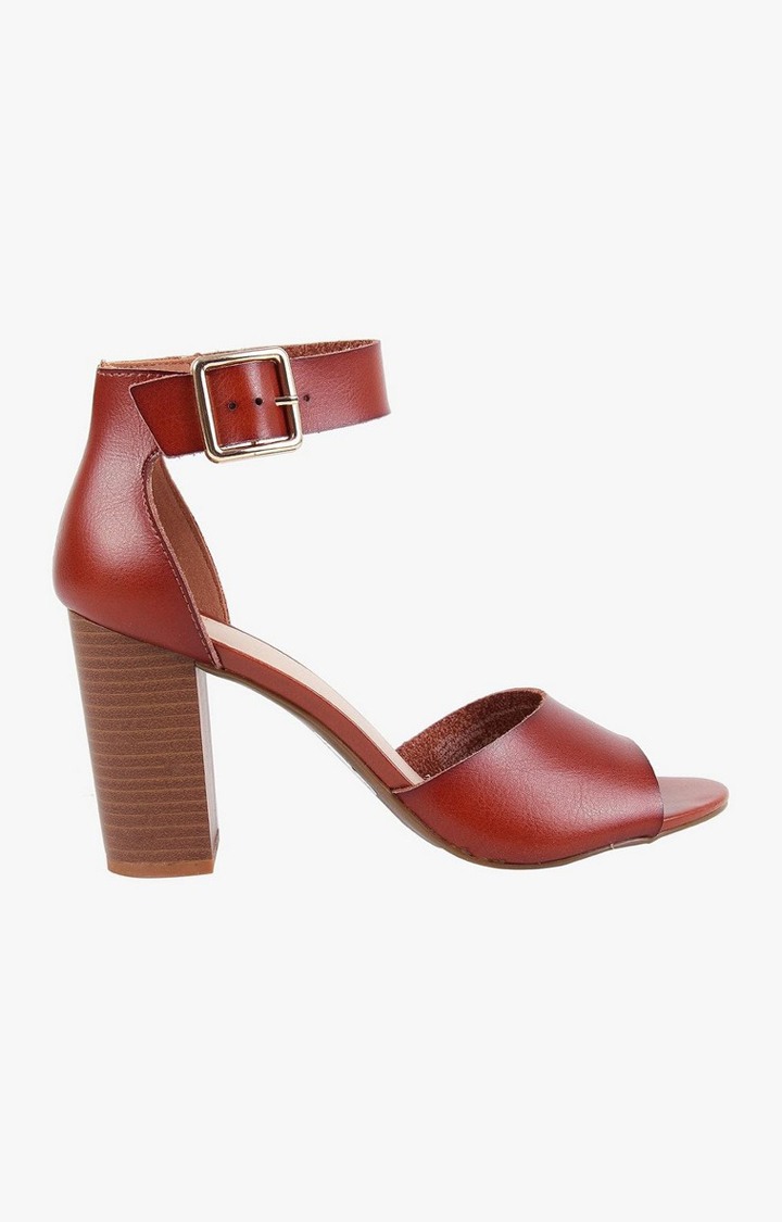 Harperr Red Heel Sandals