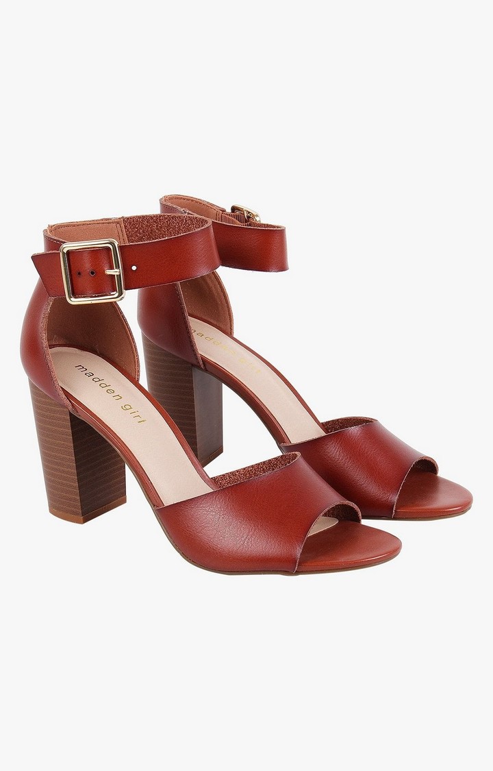 Harperr Red Heel Sandals