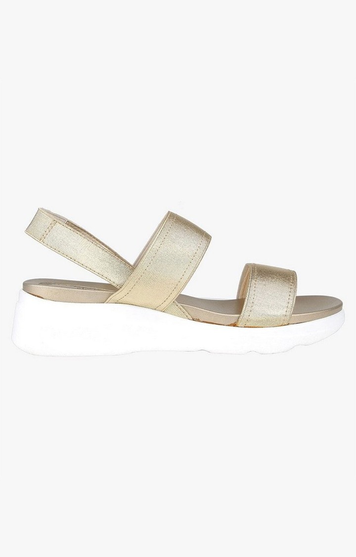 Elisa Gold Wedges