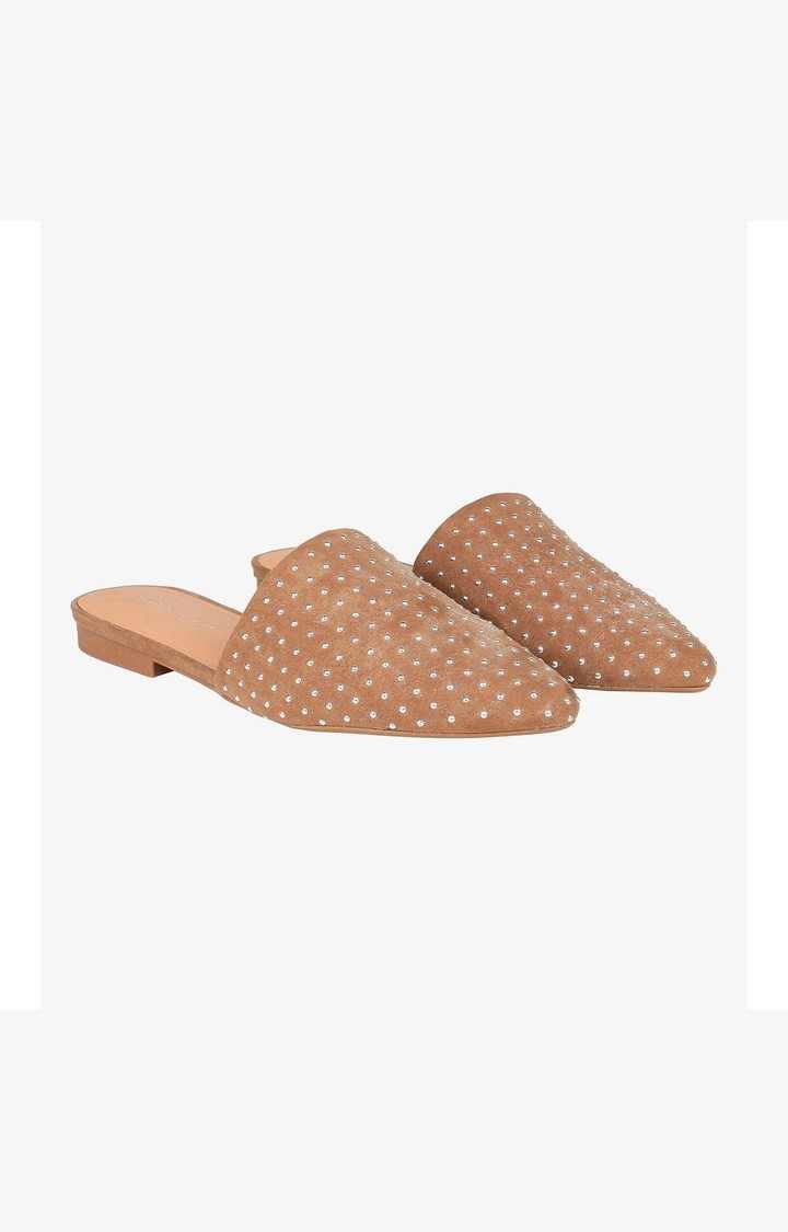 Taniaa Black Closed Flats & Ballerinas