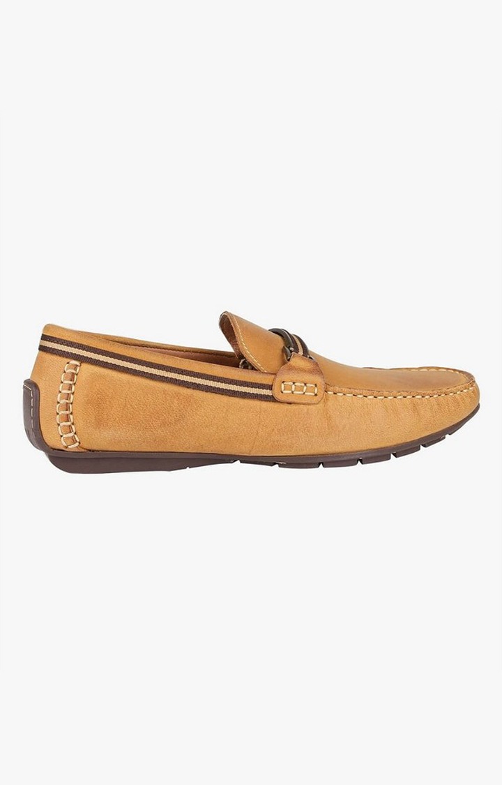 Gainze Brown Driver Loafers
