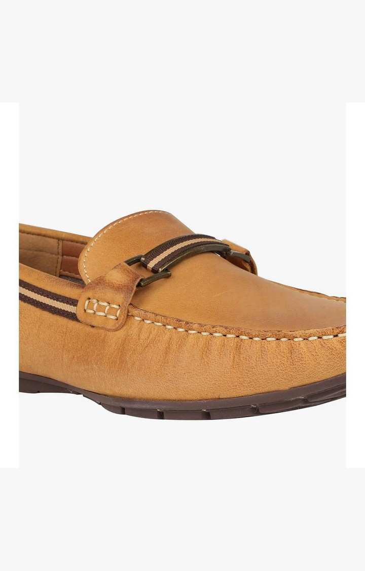 Gainze Brown Driver Loafers