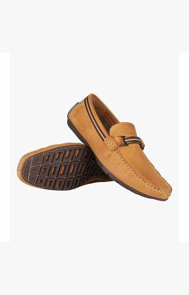 Gainze Brown Driver Loafers
