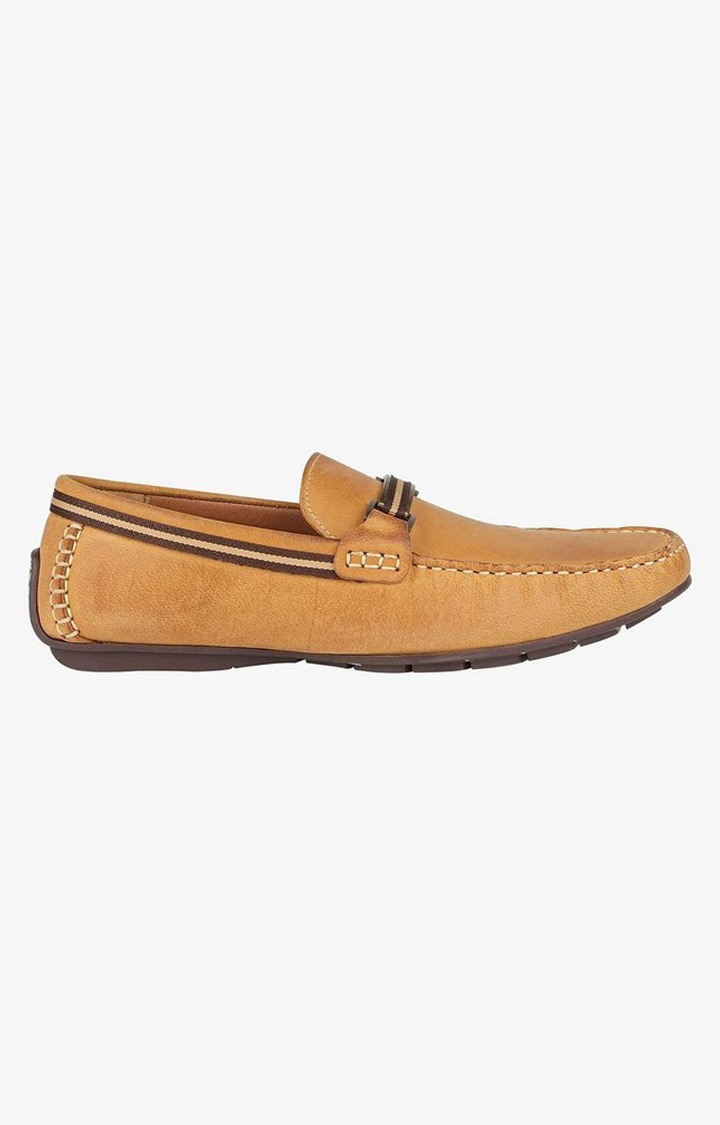Gainze Brown Driver Loafers