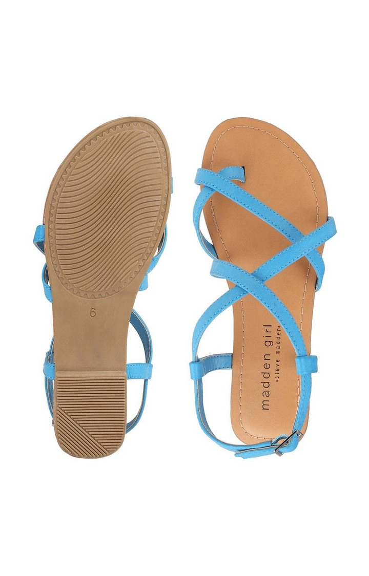 Elena Blue Flats