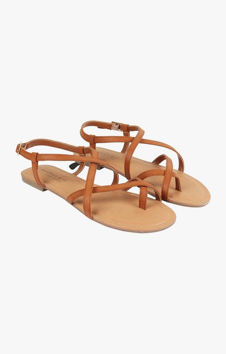 Elena Brown Flats