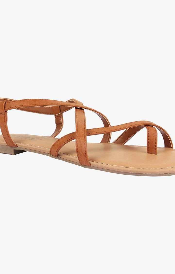 Elena Brown Flats