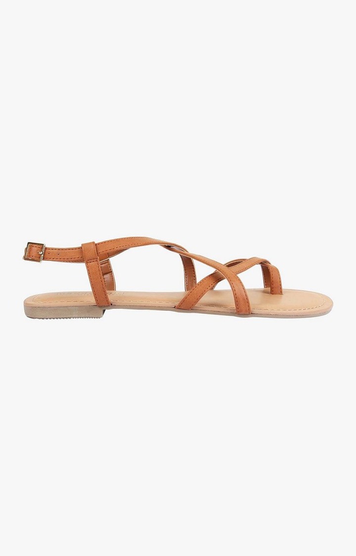 Elena Brown Flats
