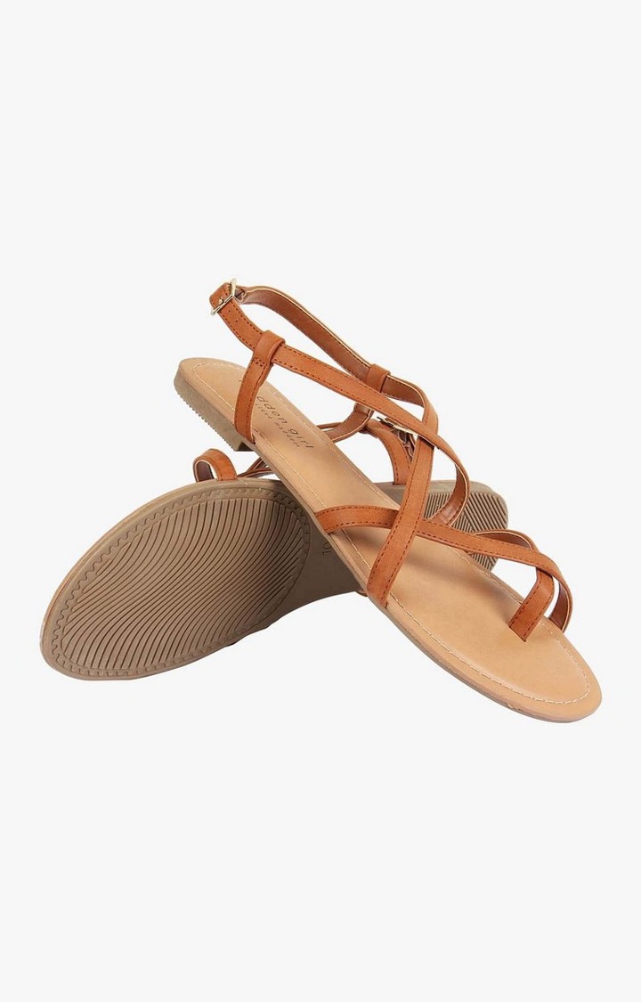 Elena Brown Flats