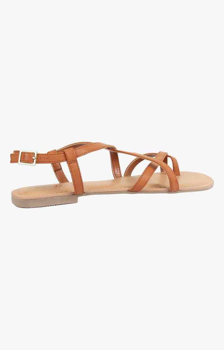 Elena Brown Flats