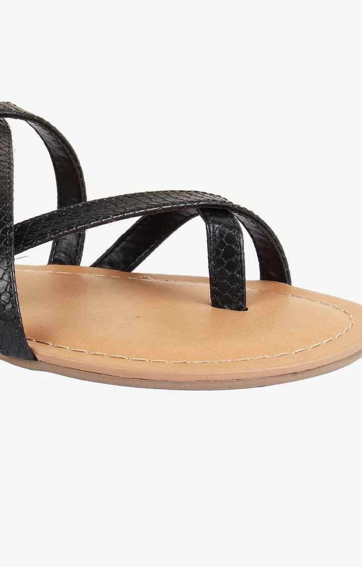 Elena Black Flats