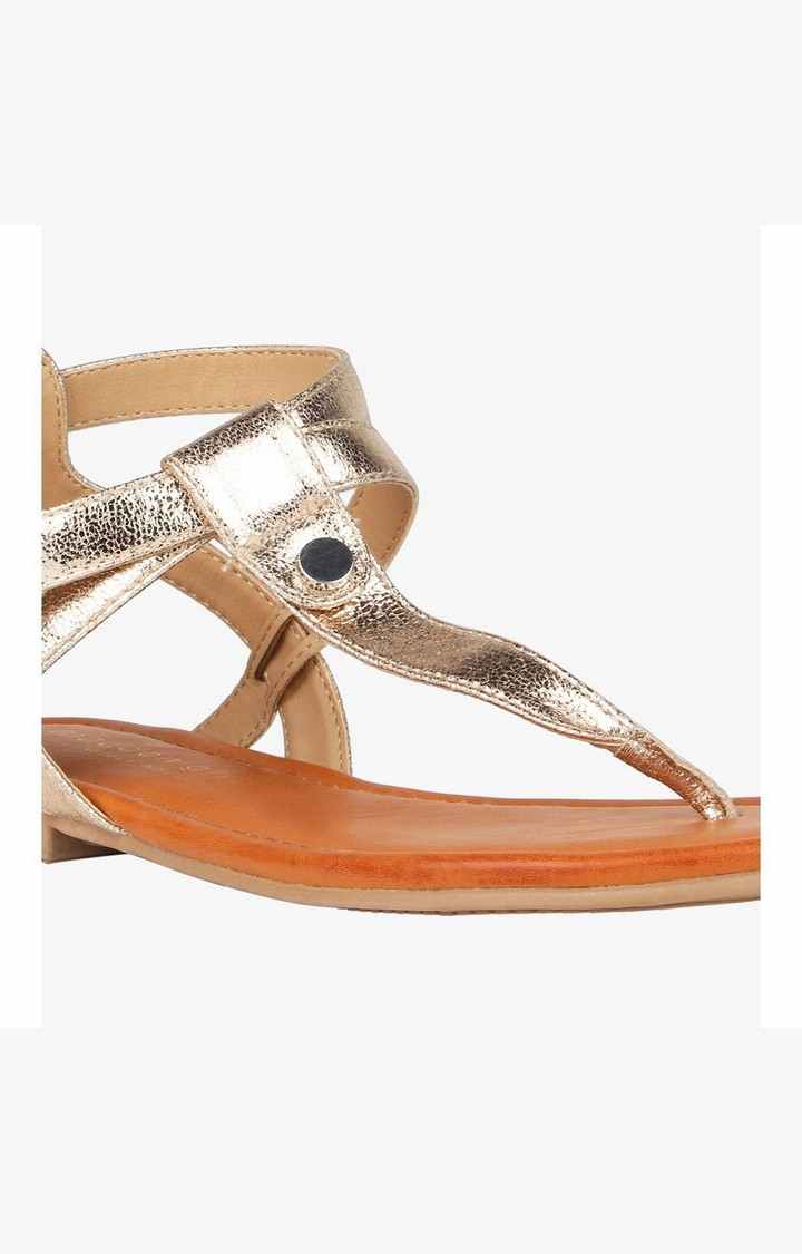 Esme Gold Flats