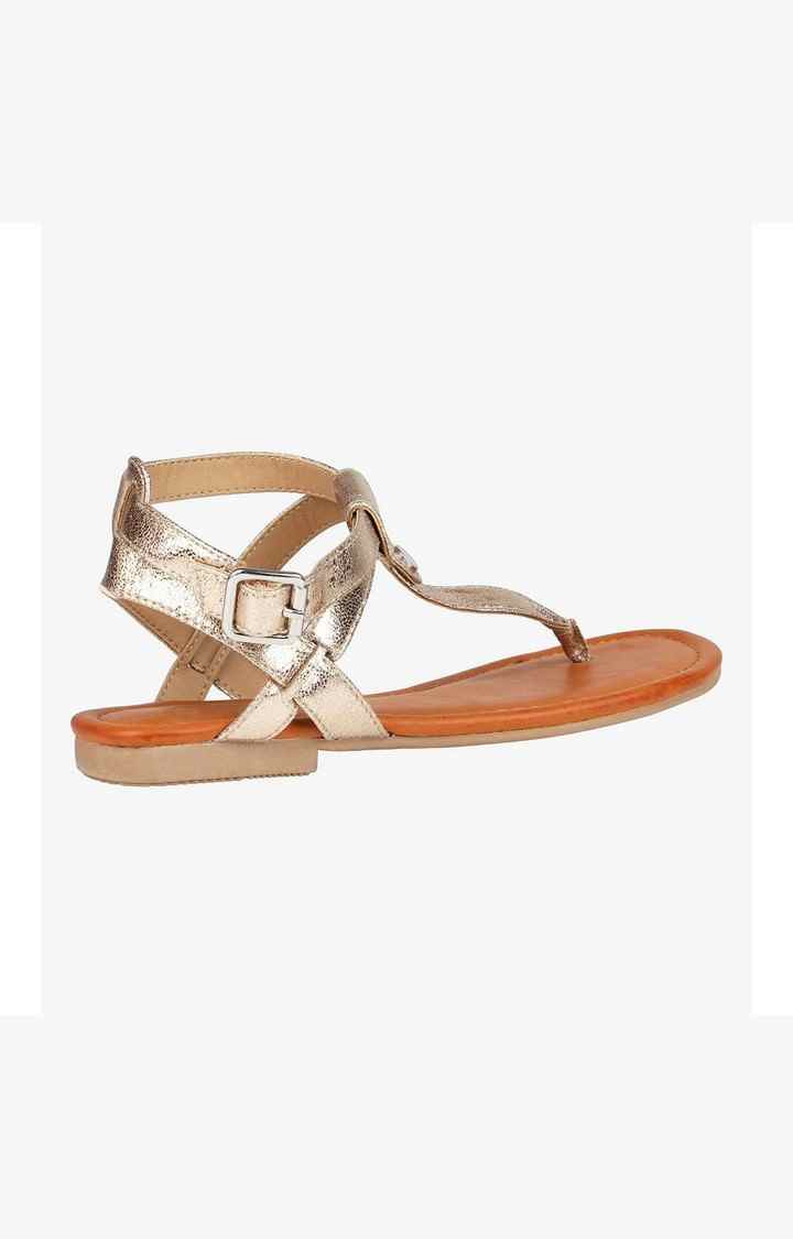 Esme Gold Flats