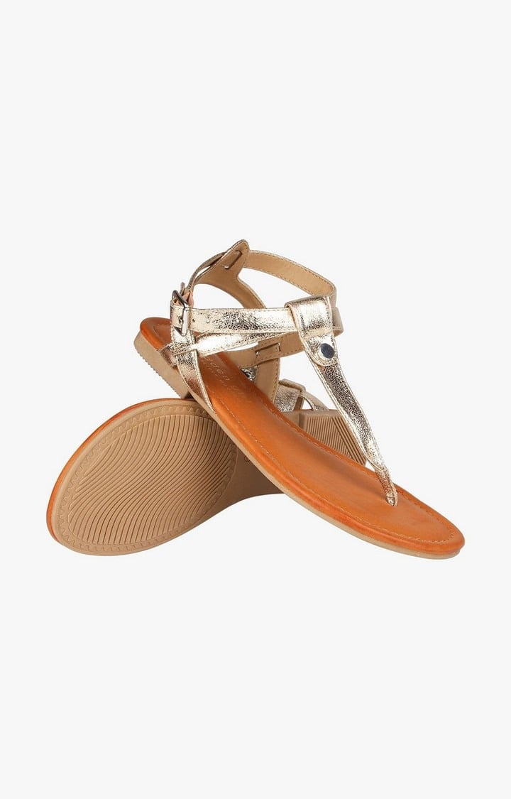 Esme Gold Flats