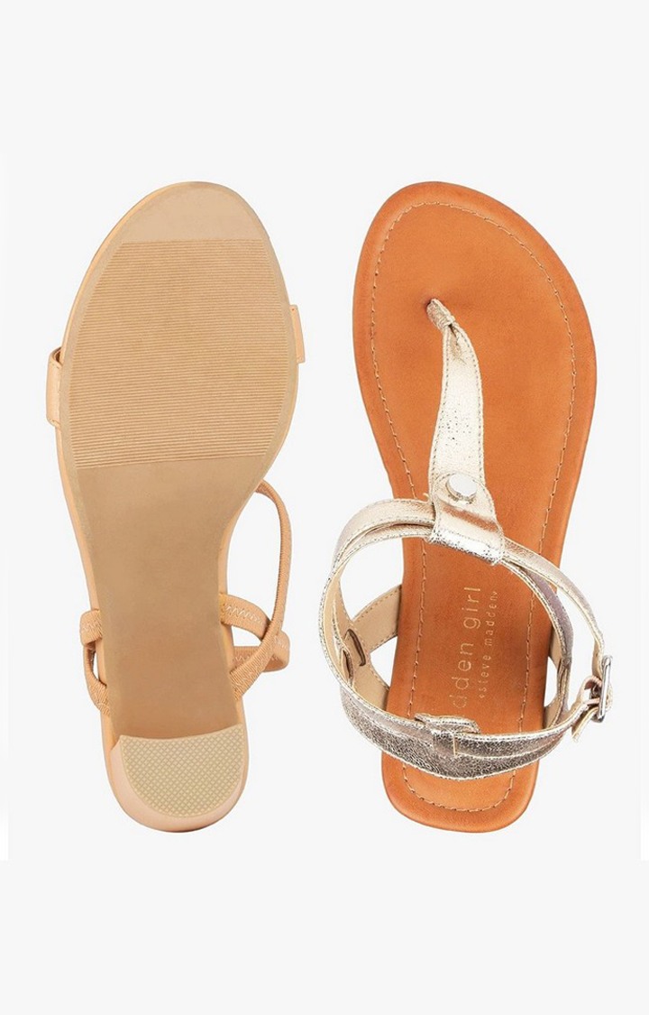 Esme Gold Flats