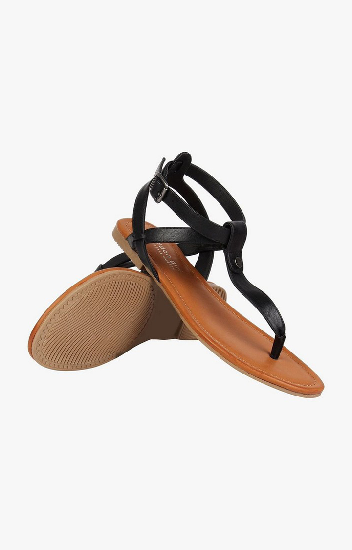 Esme Black Flats
