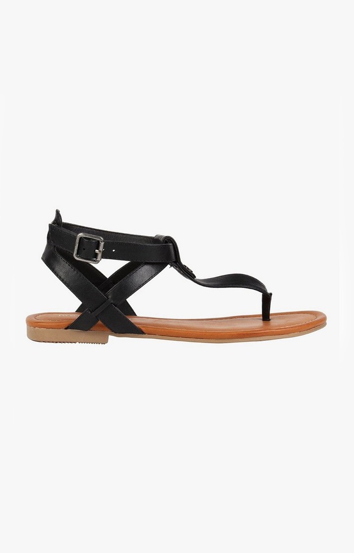 Esme Black Flats