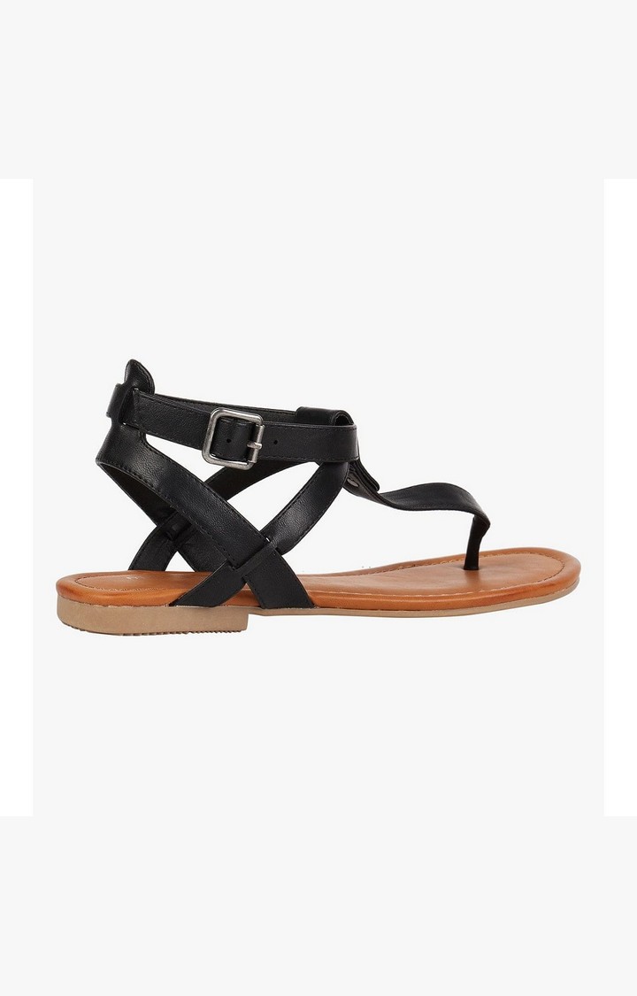 Esme Black Flats