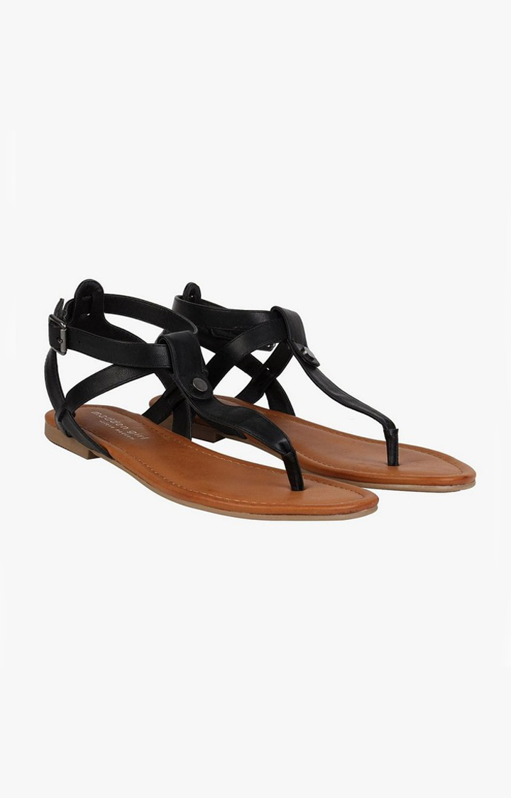 Esme Black Flats