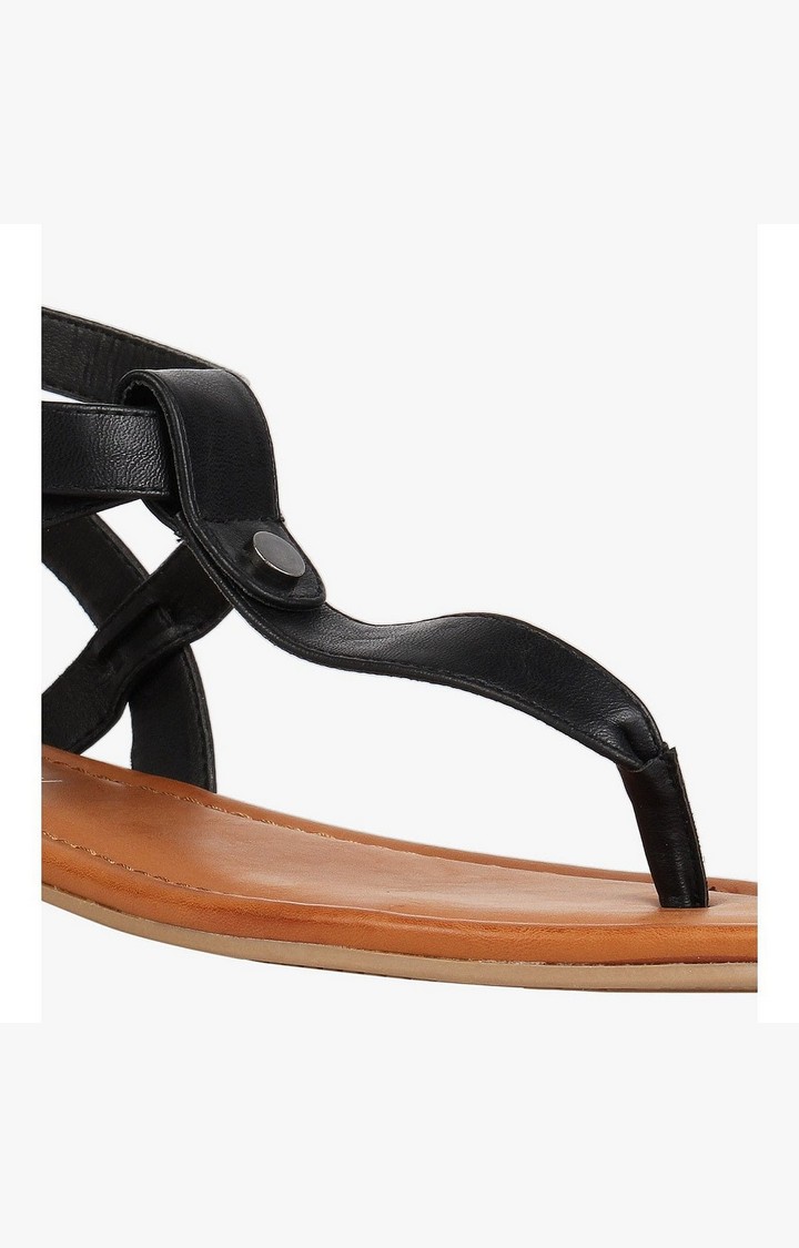 Esme Black Flats