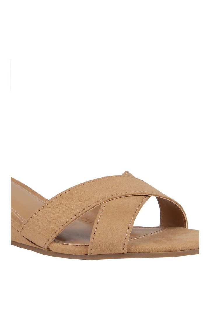 Izzabella Beige Wedges
