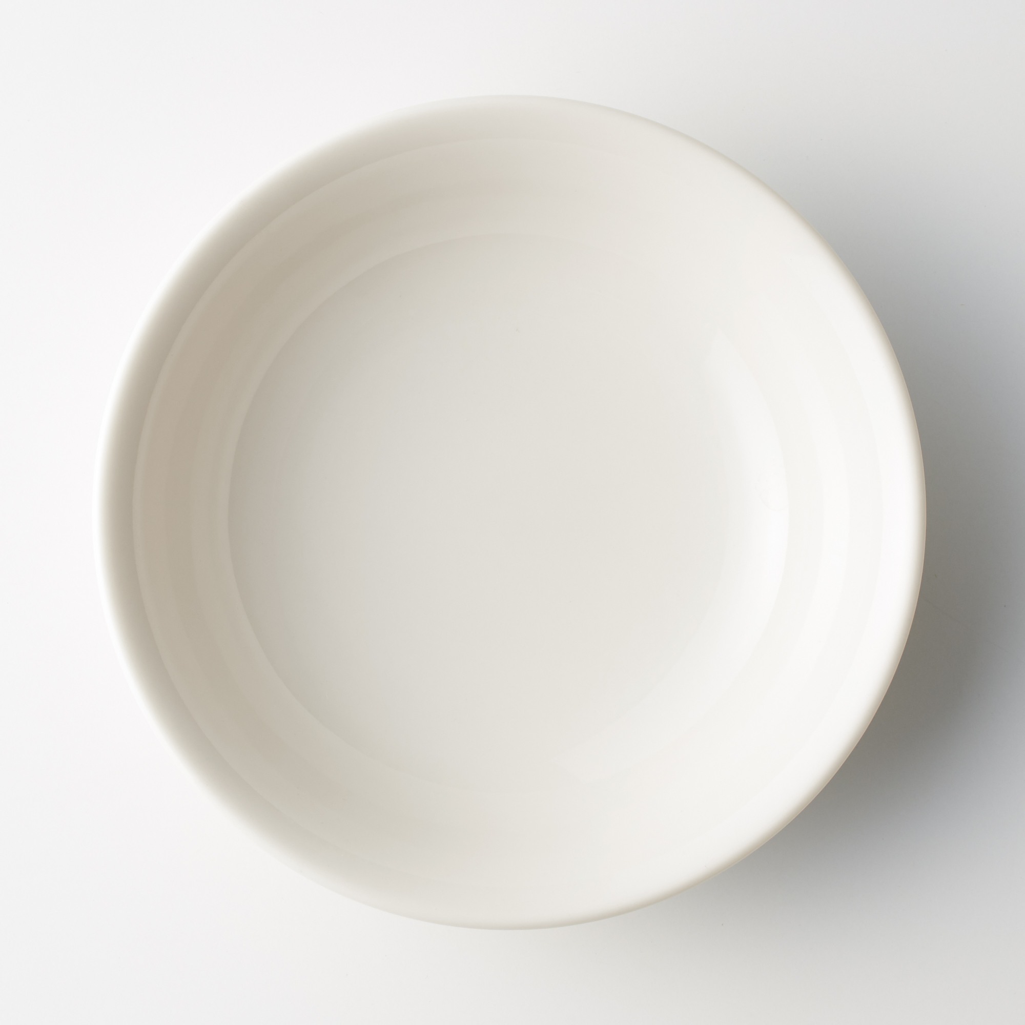 MUJI | PORCELAIN BEIGE DEEP DISH/S