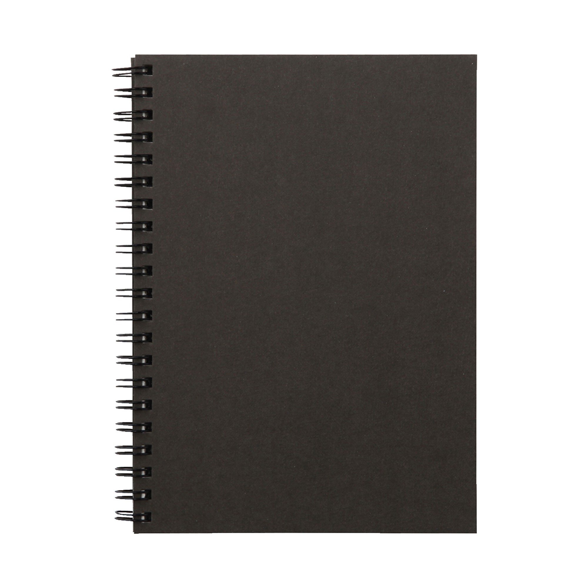 WIREBOUND NOTEBOOK / PLAIN / D. GREY