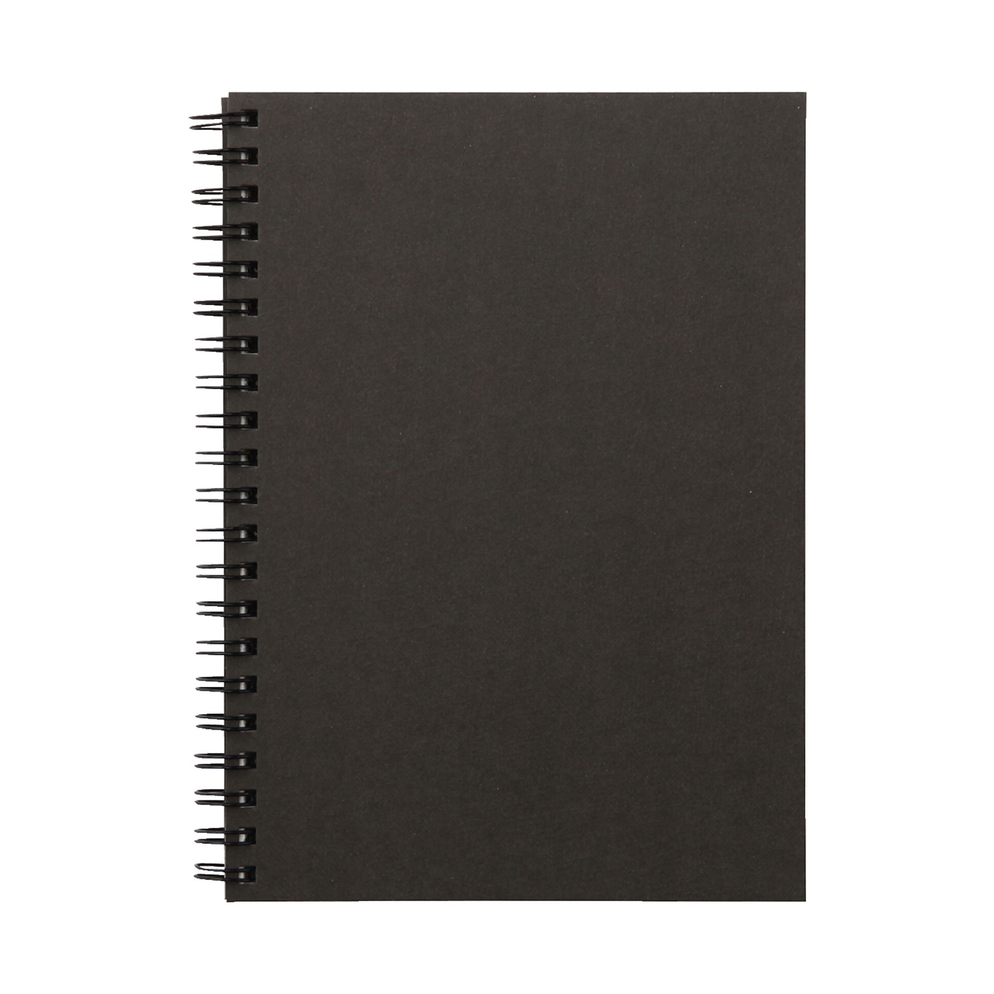 WIREBOUND NOTEBOOK / PLAIN / D. GREY
