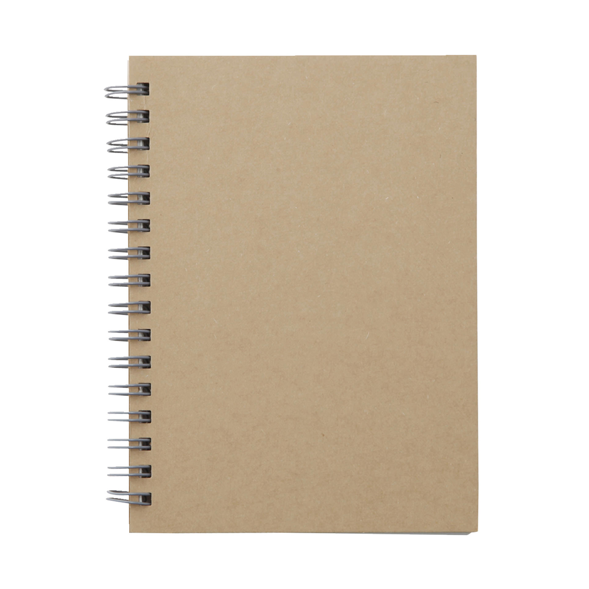 WIREBOUND NOTEBOOK / PLAIN / BEIGE