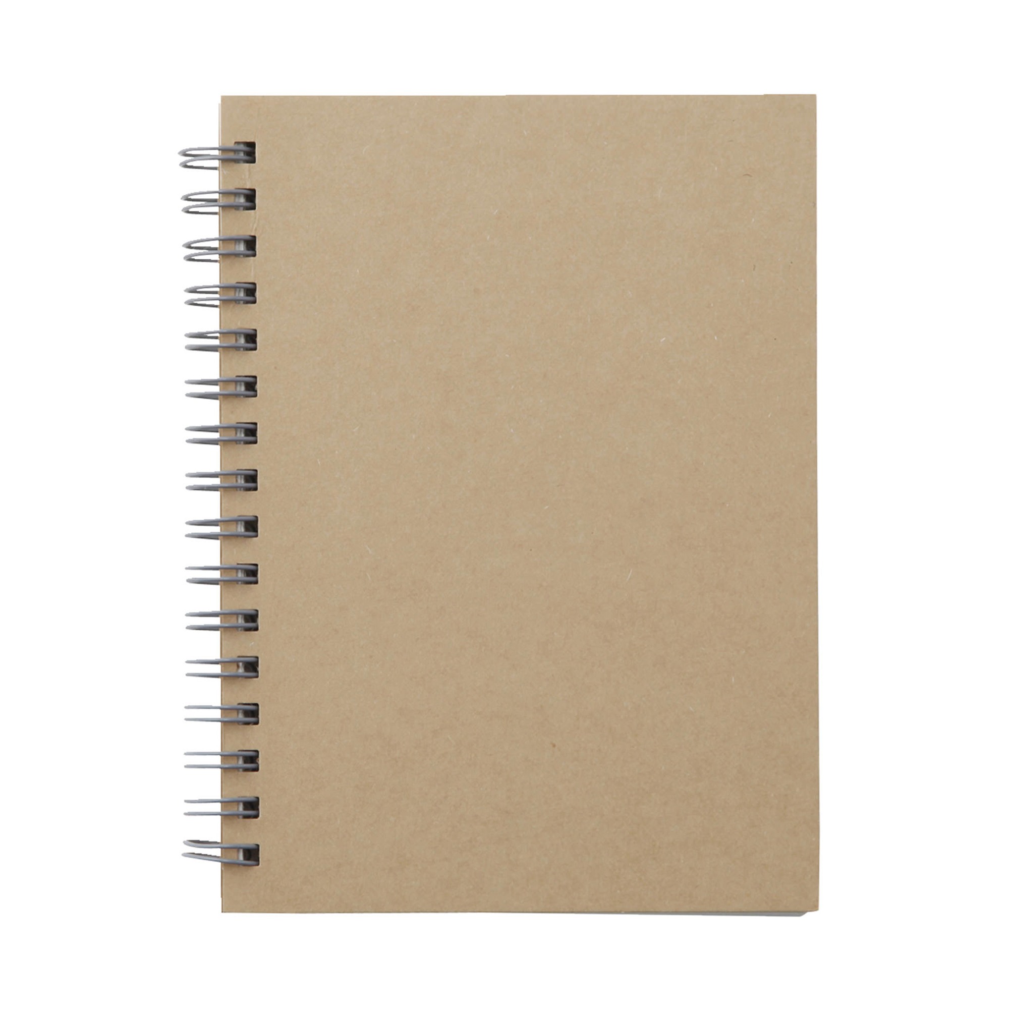WIREBOUND NOTEBOOK / PLAIN / BEIGE