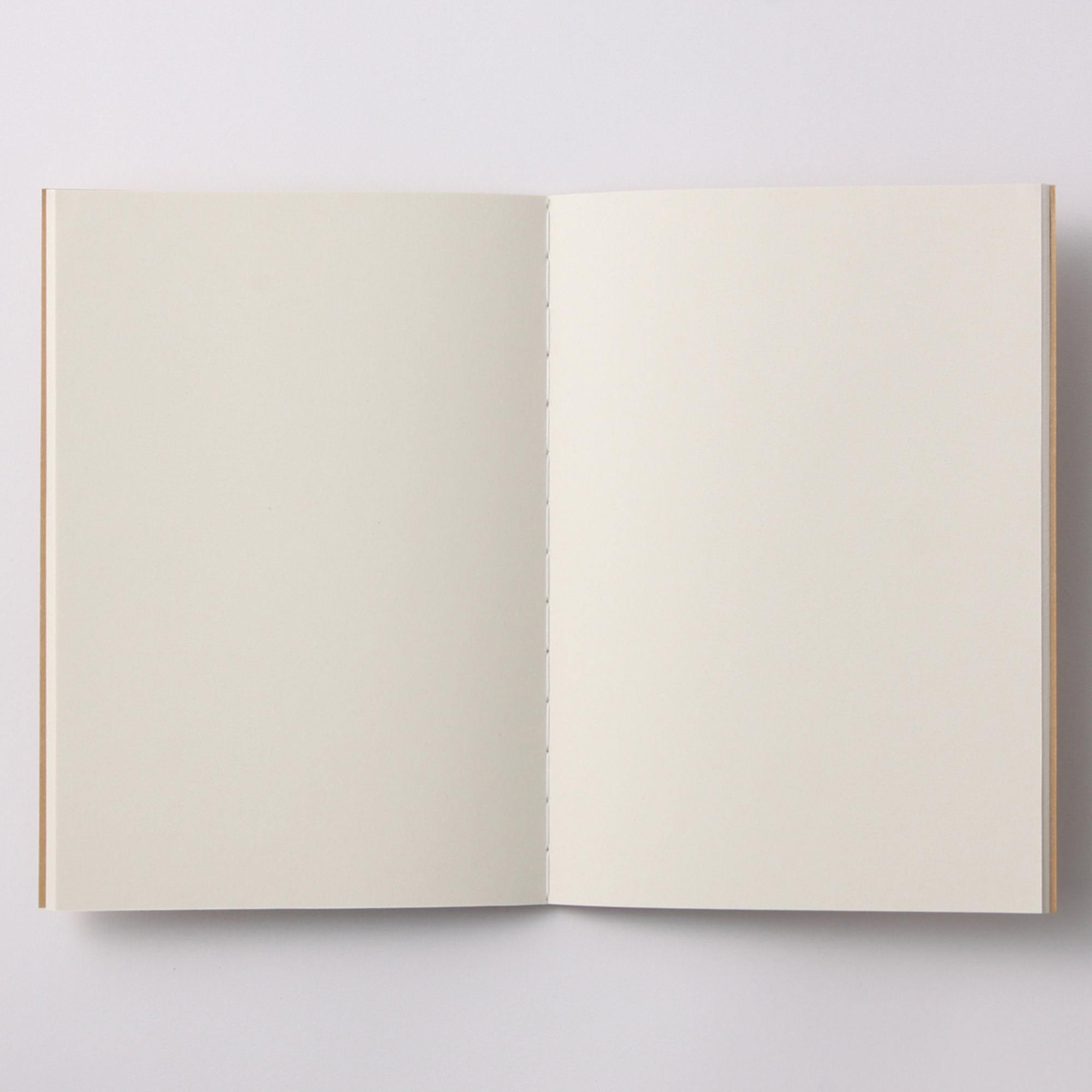 RECYCLED PAPER NOTEBOOK / PLAIN / BEIGE