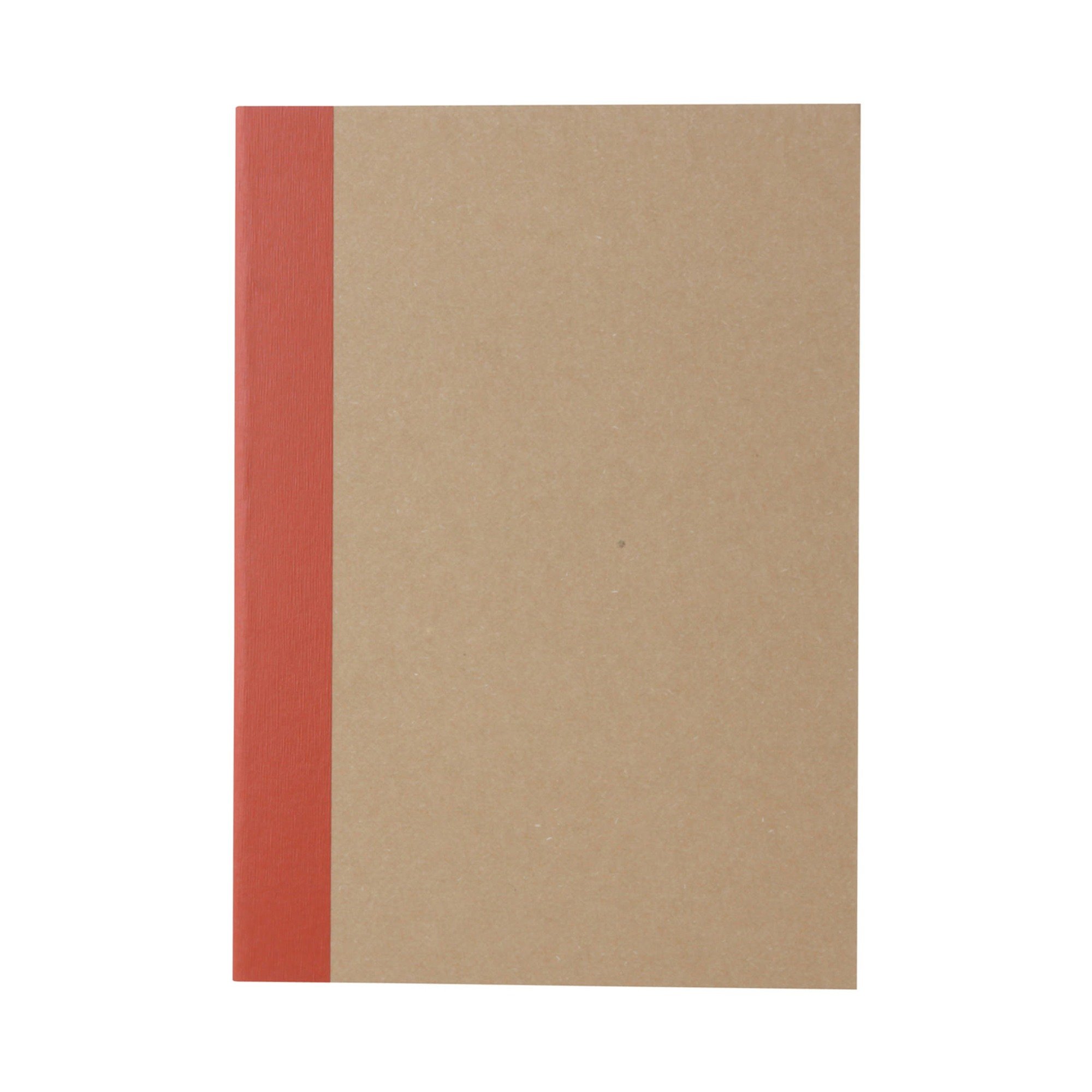 RECYCLED PAPER NOTEBOOK / PLAIN / BEIGE