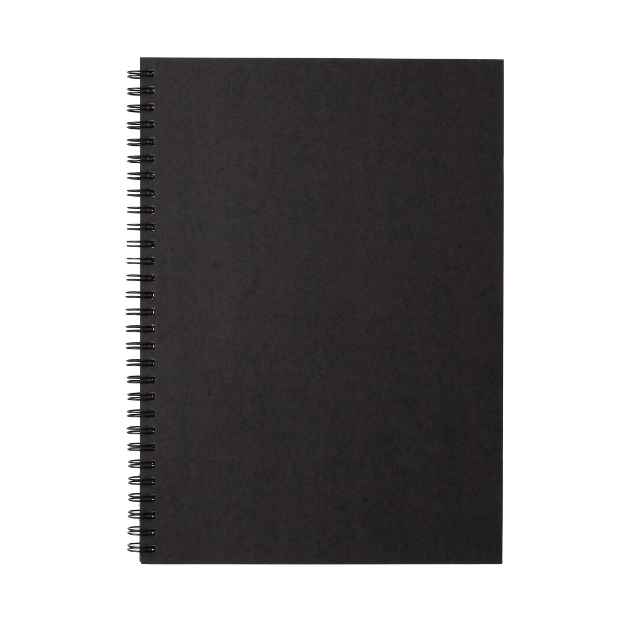 MUJI | WIREBOUND NOTEBOOK / PLAIN / D. GREY